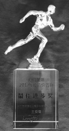 2017年厦门龙湖最佳进步奖